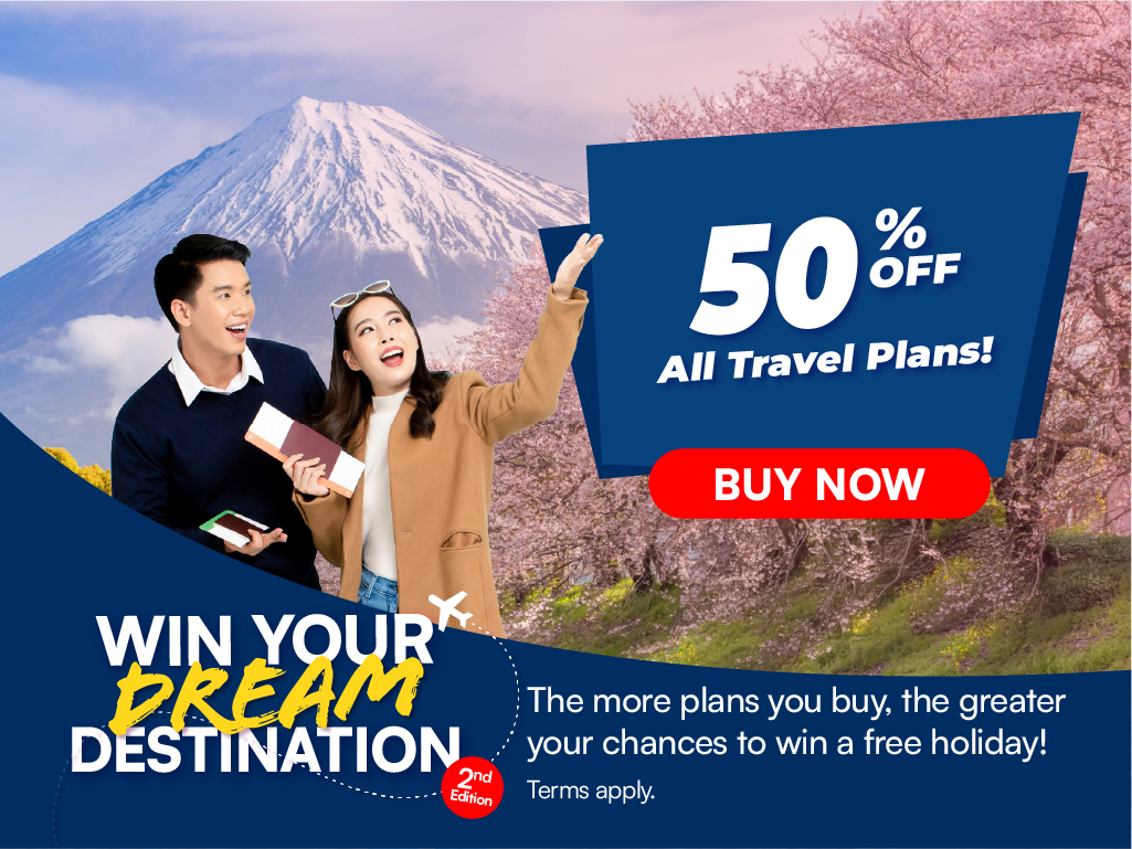 HLAS Single Travel Insurance Promotion